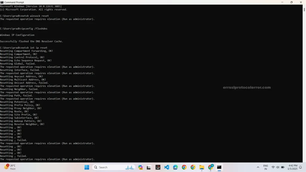 Open Command Prompt 